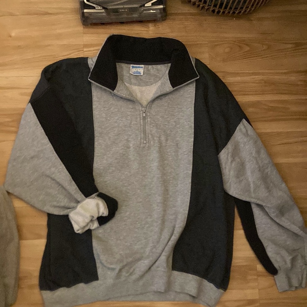 XXL Cheetah Apparel 1/4 zip sweater